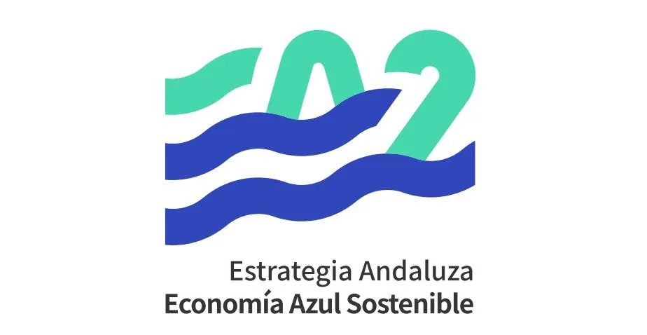 Logotipo de Estrategia Andaluza de Economía Azul Sostenible