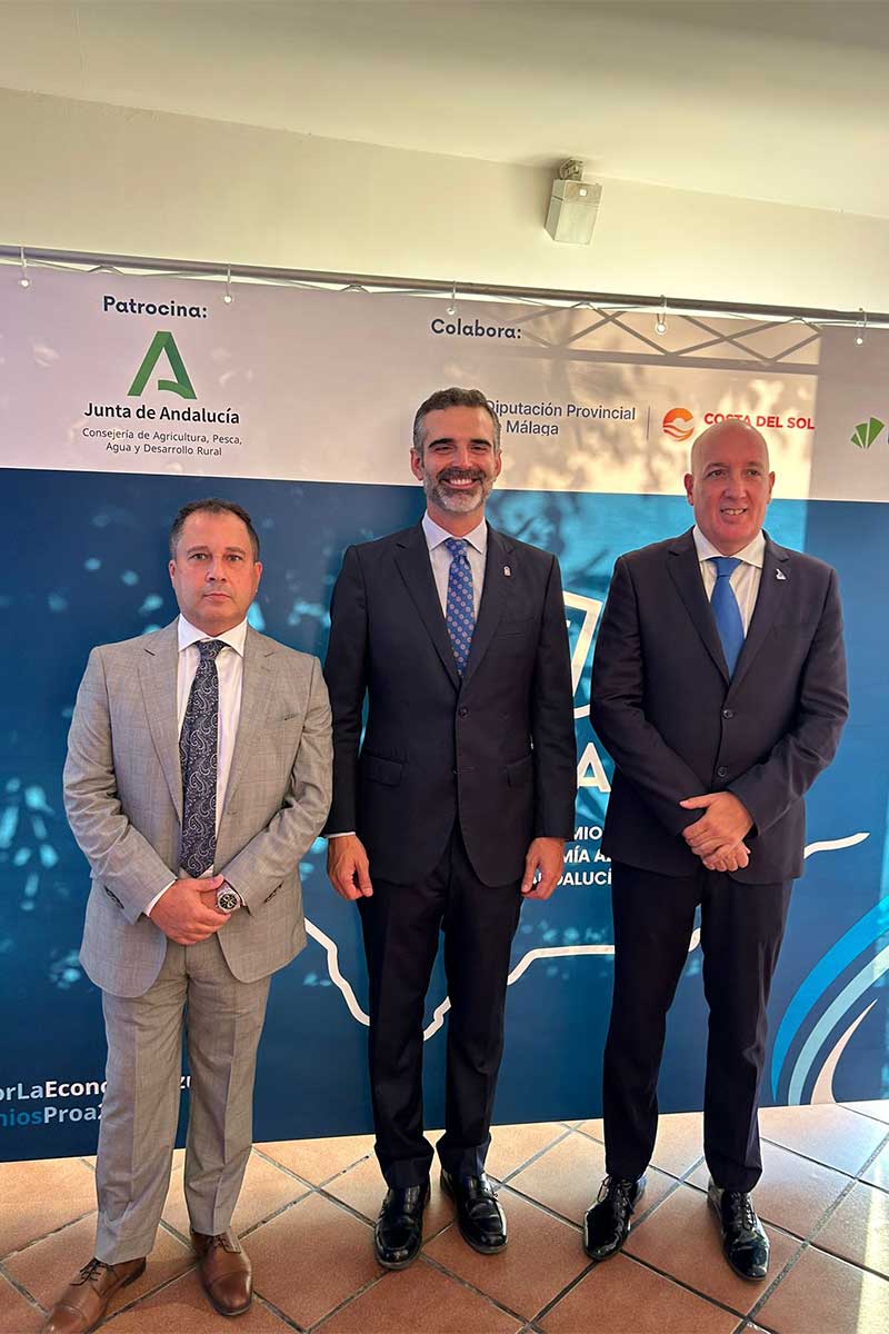 Junto a Javier Noriega y Ramón Fernández-Pacheco