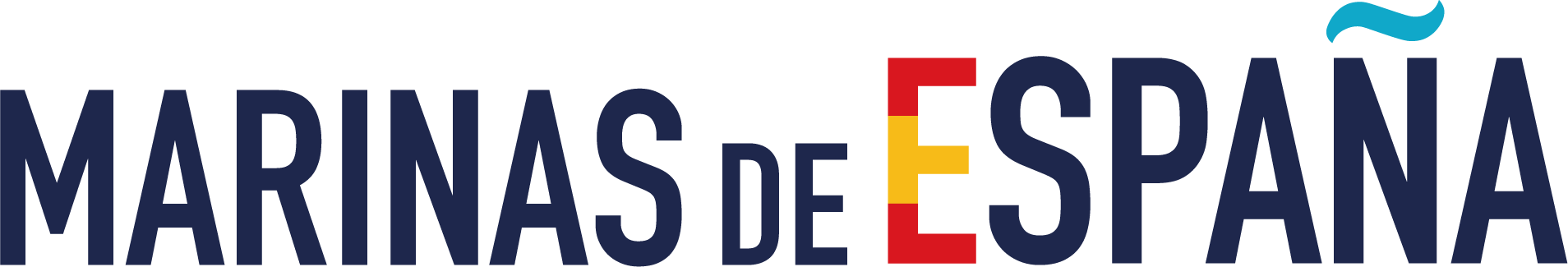 Logotipo horizontal de Marinas de España