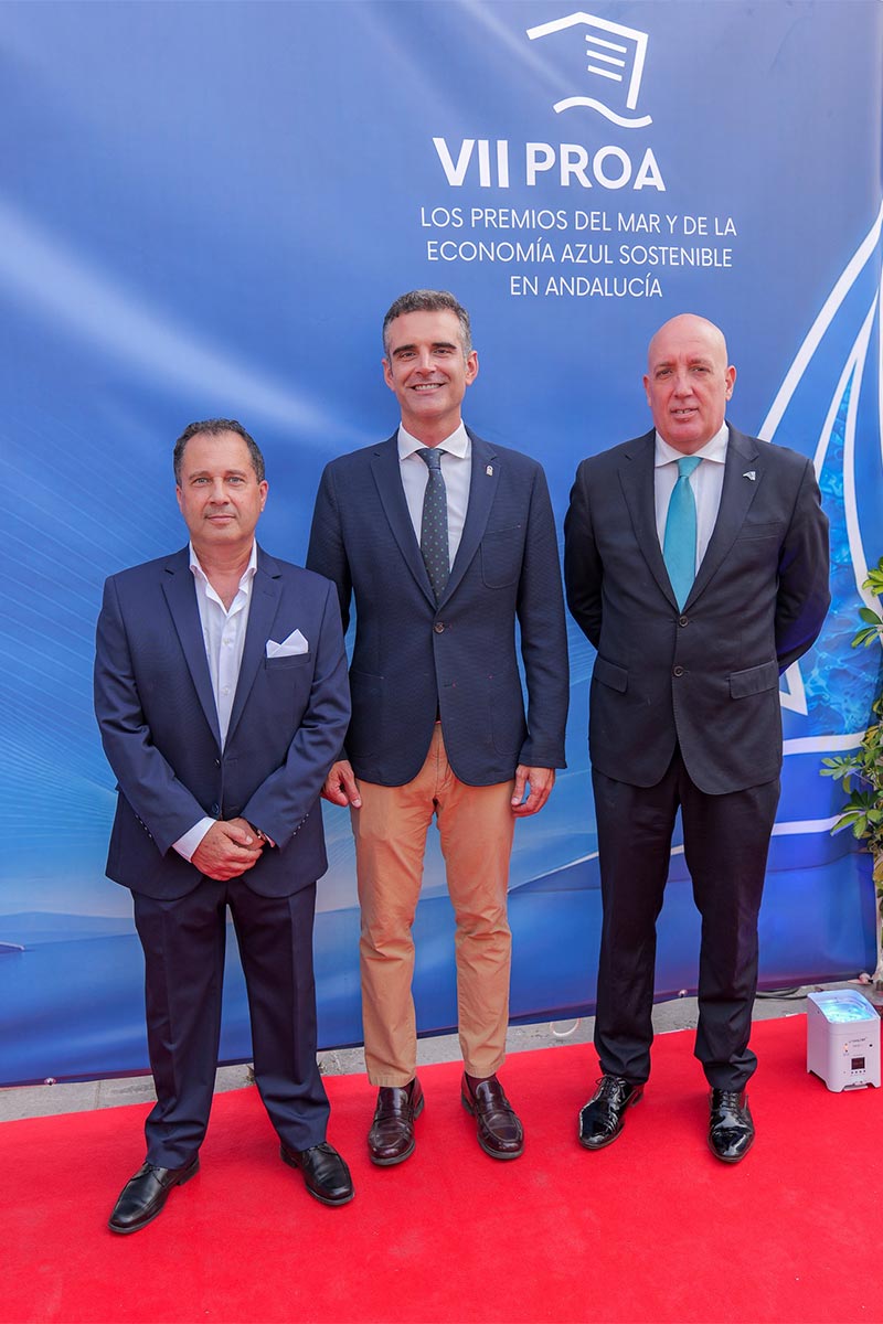 Consejero de la Junta de Andalucía D. Ramon Fernandez Pacheco y Presidente del Cluster Javier Noriega