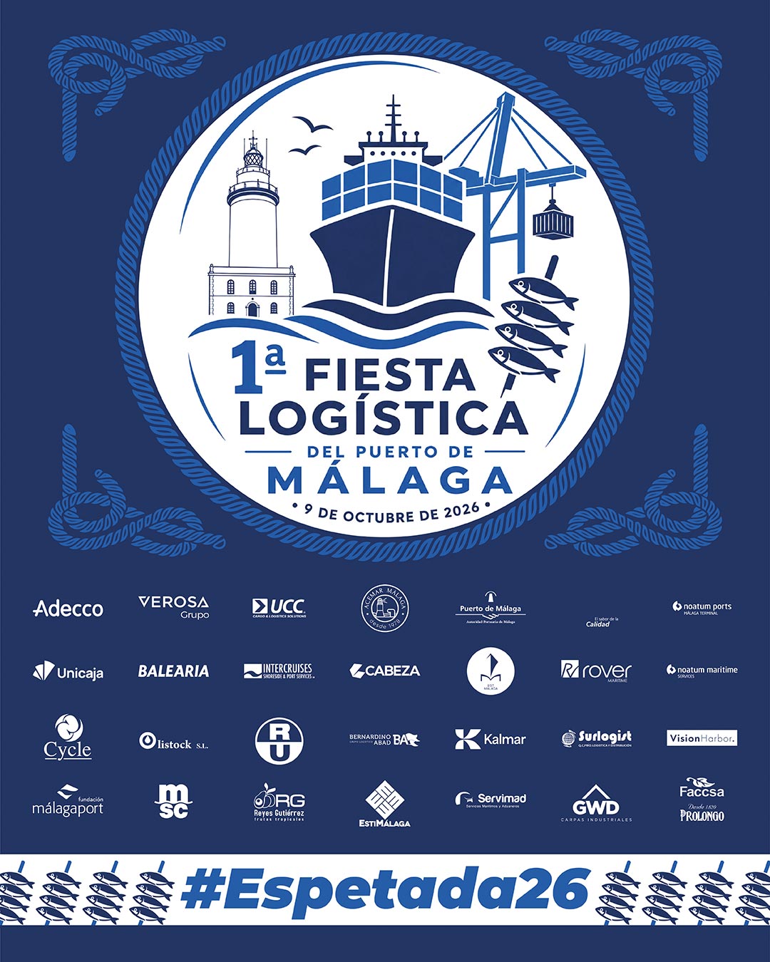 Primera fiesta logística del Puerto de Málaga